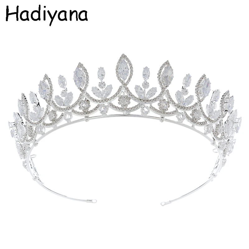 Hadiyana Luxury Princess Jewelry Tiaras And Crown Golden Sparkling Rhinestone Horse Eye Large Zircon Wedding Crown HG6100
Hadiyana Luxury Princess Jewelry Tiaras And Crown Golden Sparkling Rhinestone Horse Eye Large Zircon Wedding Crown HG6100
