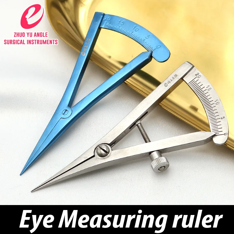 Stainless steel eye gauge titanium alloy eye measurement ruler positioning designer cosmetic double eyelid tool
Stainless steel eye gauge titanium alloy eye measurement ruler positioning designer cosmetic double eyelid tool