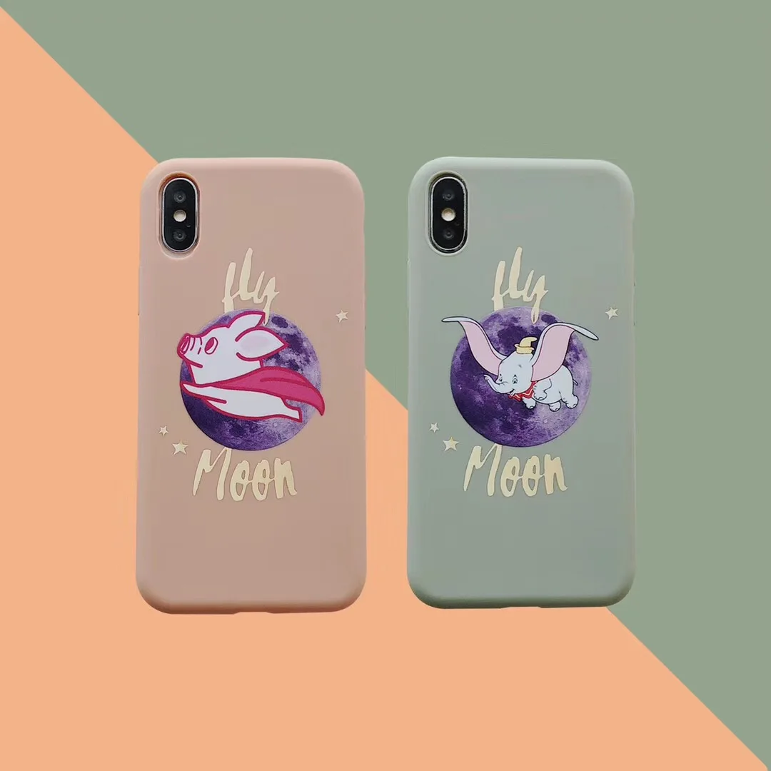 Cute Cartoon Flying pig Dumbo Earth Cover For iPhone 7 8 6 6s Plus X 10 Xs Max Xr Thick silicone Phone Case Fundas
Cute Cartoon Flying pig Dumbo Earth Cover For iPhone 7 8 6 6s Plus X 10 Xs Max Xr Thick silicone Phone Case Fundas