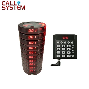 Mini Keyboard with 10 coaster pager Wireless Queue Call Service Equipment Restaurant Fast Food Self-taking System
Mini Keyboard with 10 coaster pager Wireless Queue Call Service Equipment Restaurant Fast Food Self-taking System
