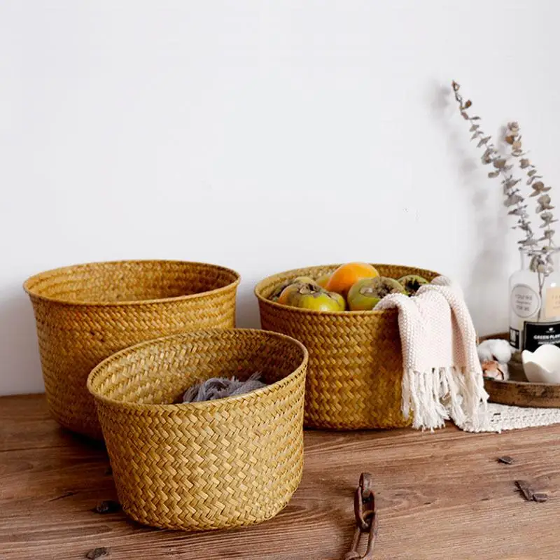 Rattan Folding Baskets Dirty Laundry Storage Basket Home Fruit Good Container Garden Plant Flower Storage Basket Home Decoration
Rattan Folding Baskets Dirty Laundry Storage Basket Home Fruit Good Container Garden Plant Flower Storage Basket Home Decoration