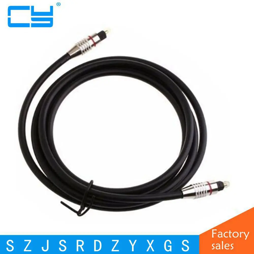 OD6.0mm Toslink Fiber Optics Cable Digital Audio Optical SPDIF DVD Cord Cop 1M 1.5M 2M 3M 5M 7M 10M 15M 20M 30M
OD6.0mm Toslink Fiber Optics Cable Digital Audio Optical SPDIF DVD Cord Cop 1M 1.5M 2M 3M 5M 7M 10M 15M 20M 30M