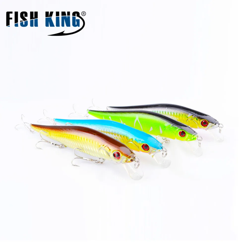 FISH KING Fishing Lure Minnow 1PC 21g 130mm 0-2M Depth 5 Colors Wobbling Minnow Floating Lure Hard Bait Fishing Wobblers
FISH KING Fishing Lure Minnow 1PC 21g 130mm 0-2M Depth 5 Colors Wobbling Minnow Floating Lure Hard Bait Fishing Wobblers