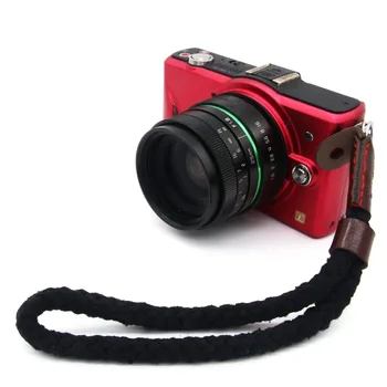 New fashion Vintage Pure cotton PU Leather Organization Camera hand strap for DSRL Handmade black Y
New fashion Vintage Pure cotton PU Leather Organization Camera hand strap for DSRL Handmade black Y