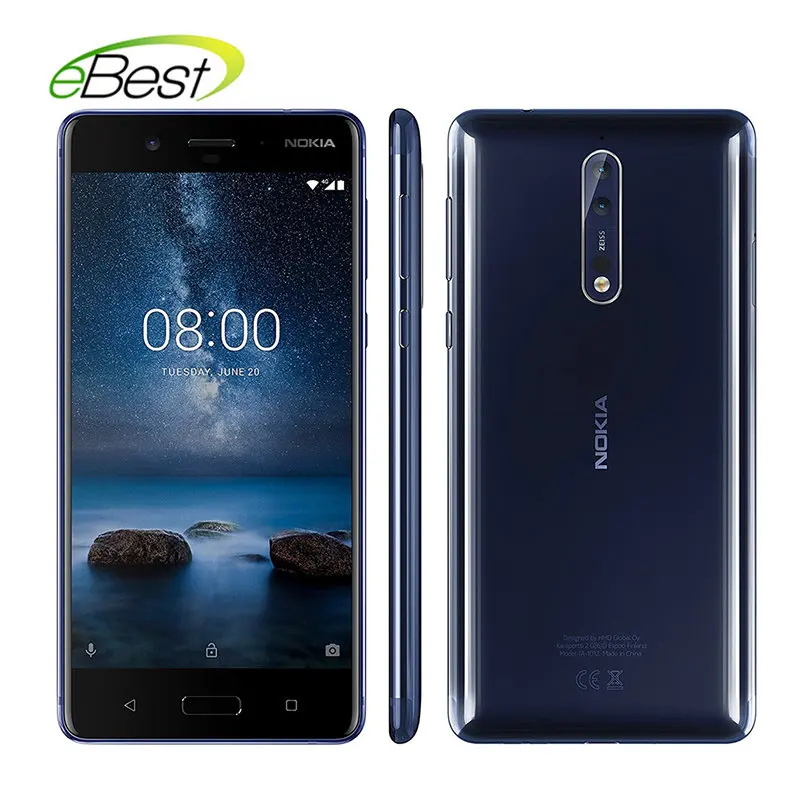 Global Version Nokia 8 5.3'' FHD 2K Screem Mobile phone Snapdragon 835 Otca core 6GB 128GB Android Smartphone
Global Version Nokia 8 5.3'' FHD 2K Screem Mobile phone Snapdragon 835 Otca core 6GB 128GB Android Smartphone