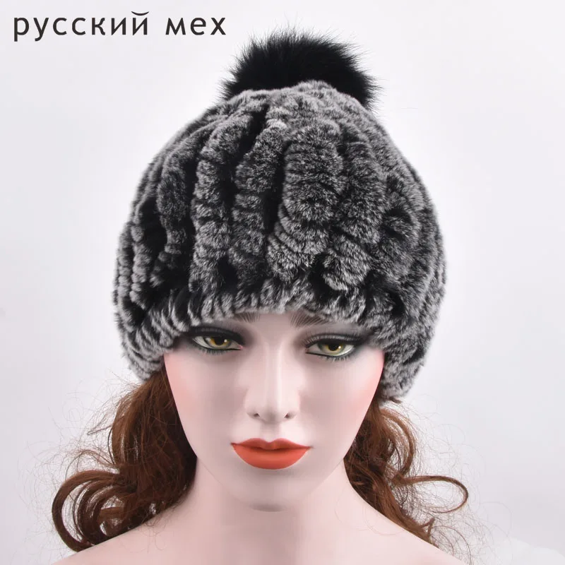 Knitted Pompom Hats for Women Beanies Solid Elastic Rex Rabbit Fur Caps Winter Hat Skullies Fashion Accessories
Knitted Pompom Hats for Women Beanies Solid Elastic Rex Rabbit Fur Caps Winter Hat Skullies Fashion Accessories
