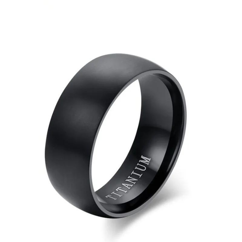 Fashion Black Titanium Ring Men Matte Finished Classic Jewelry Rings For Male Party Wedding Bands G0220
Fashion Black Titanium Ring Men Matte Finished Classic Jewelry Rings For Male Party Wedding Bands G0220