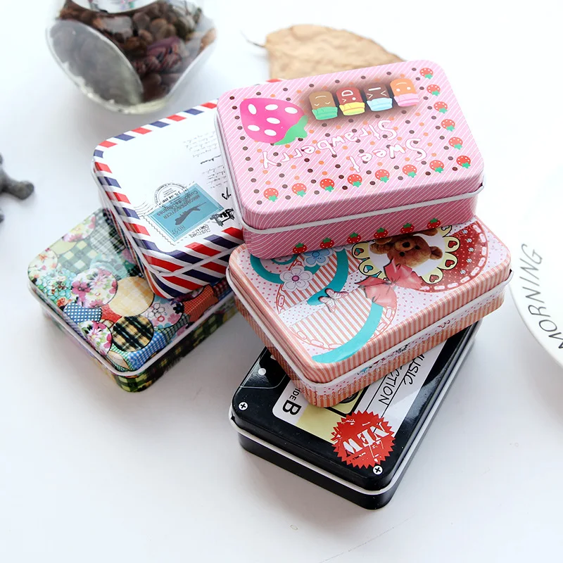 Hot 1PC Colorful Packing Boxes Mini Earrings Coin Jewelry StorageTinSealed Jar Candy Box
Hot 1PC Colorful Packing Boxes Mini Earrings Coin Jewelry StorageTinSealed Jar Candy Box