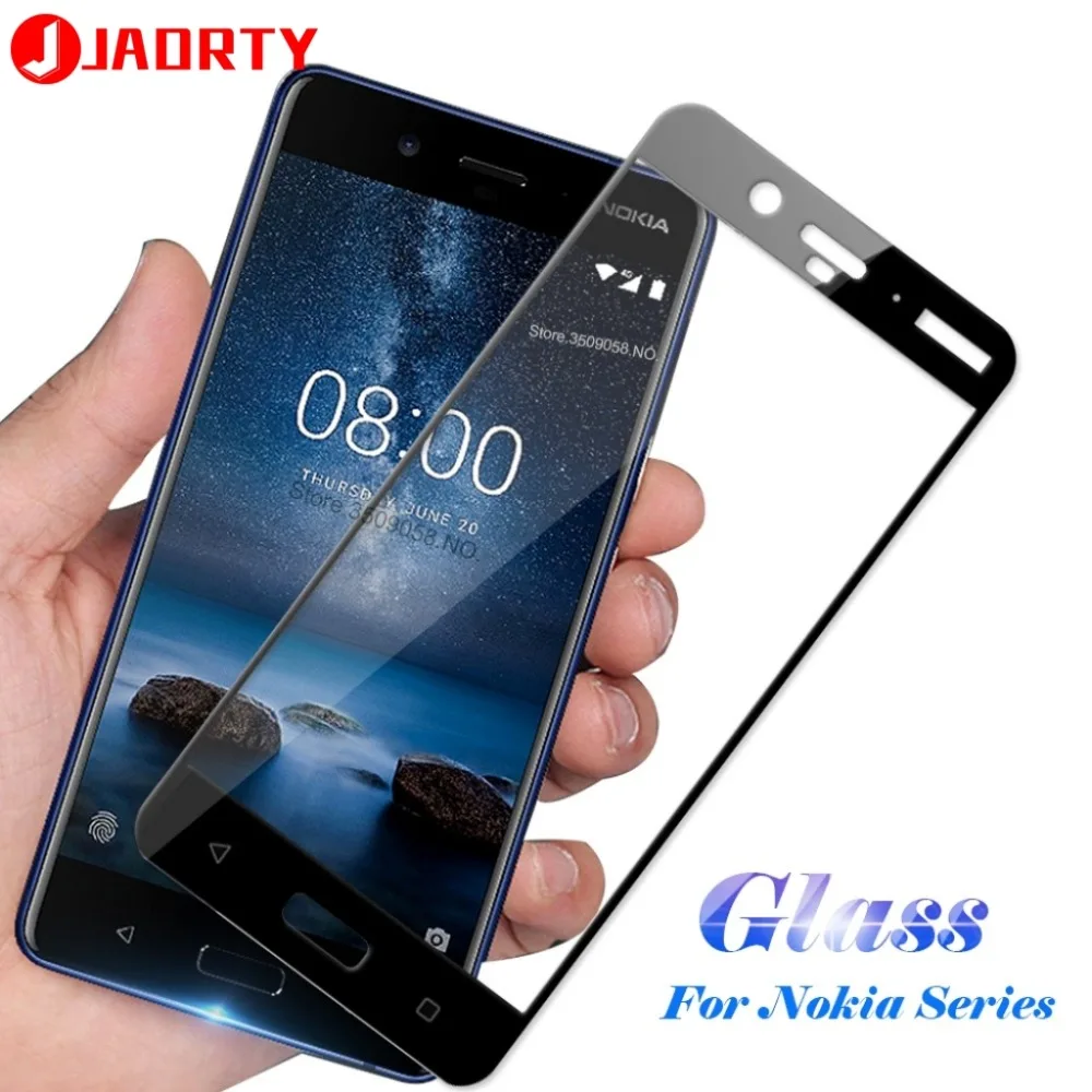 Tempered Glass Full Cover Screen Protector For Nokia 3 3.1 5 5.1 Plus 6 6.1 Plus 7 Plus 7.1 8.1 Phone Protective glass film
Tempered Glass Full Cover Screen Protector For Nokia 3 3.1 5 5.1 Plus 6 6.1 Plus 7 Plus 7.1 8.1 Phone Protective glass film