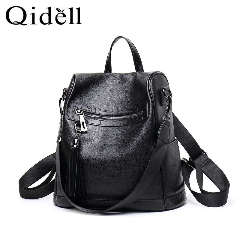 2018 Shoulder Bag Women's New Version Leather Lady Anti-theft First Layer Backpack Soft Female School Bag
2018 Shoulder Bag Women's New Version Leather Lady Anti-theft First Layer Backpack Soft Female School Bag