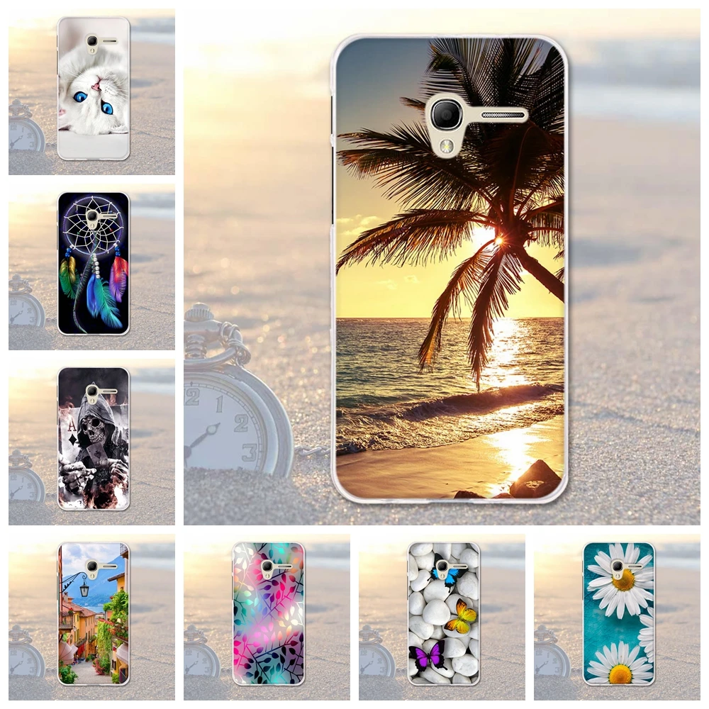 Силиконовый чехол накладка для Alcatel One Touch Pop 3 5 дюймов 0 дюйма 5015 5015D 5065A 5016A чехлы