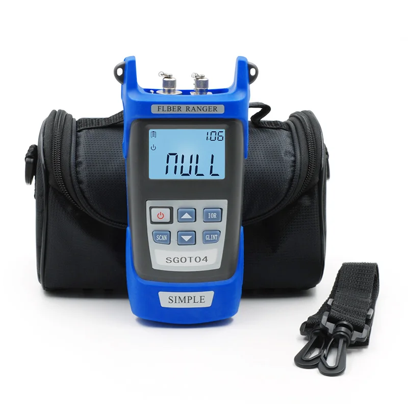 Handheld 60km Optical Fiber Ranger Fiber optic cable obstacle detector 1550nm Fiber breakpoint tester
Handheld 60km Optical Fiber Ranger Fiber optic cable obstacle detector 1550nm Fiber breakpoint tester