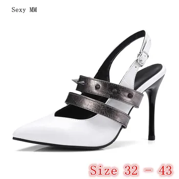 Summer High Heels Women High Heel Shoes Pumps Stiletto Woman Party Wedding Shoes Kitten Heels Small Plus Size 32 33 -40 41 42 43
Summer High Heels Women High Heel Shoes Pumps Stiletto Woman Party Wedding Shoes Kitten Heels Small Plus Size 32 33 -40 41 42 43