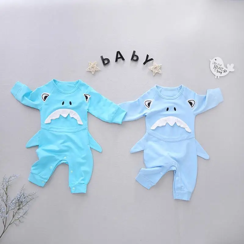 2018 New Arrival Baby Romper Long Sleeve Cotton Shark Romper Baby Jumpsuit For Body Infantil Newborn Clothes
2018 New Arrival Baby Romper Long Sleeve Cotton Shark Romper Baby Jumpsuit For Body Infantil Newborn Clothes