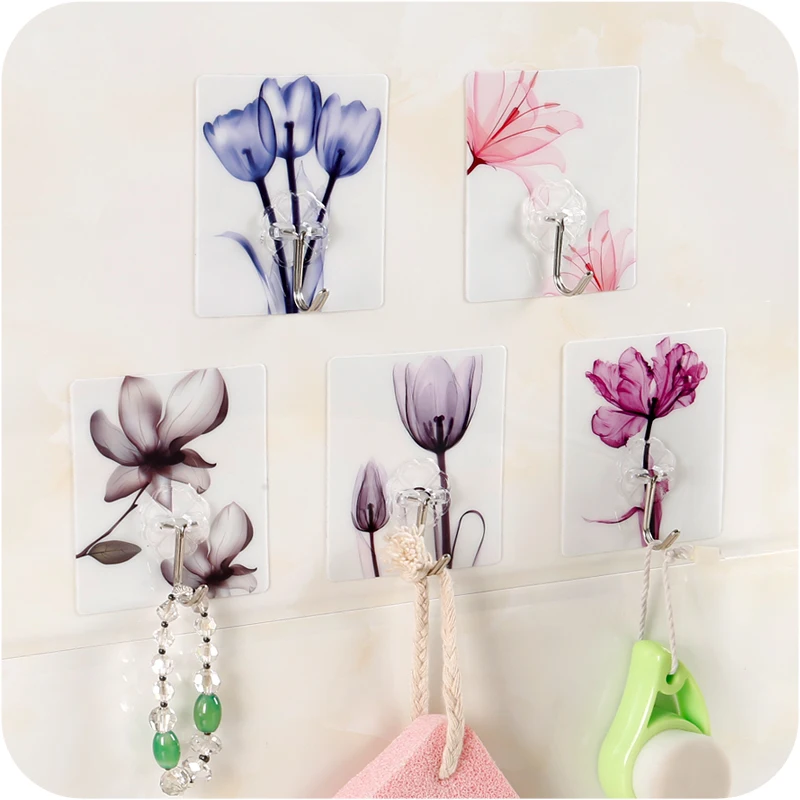 3pcs/set Creative Flower Style Seamless Hook Storage Holder Adhesive Hooks Bag Holder Home Decoration
3pcs/set Creative Flower Style Seamless Hook Storage Holder Adhesive Hooks Bag Holder Home Decoration