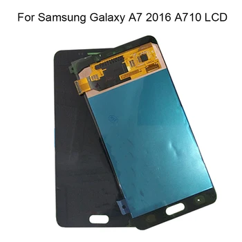 5.5" AMOLED For SAMSUNG GALAXY A7 2016 A710 LCD Display Touch Screen Digitizer Assembly Replacement For SAMSUNG A710 LCD
5.5" AMOLED For SAMSUNG GALAXY A7 2016 A710 LCD Display Touch Screen Digitizer Assembly Replacement For SAMSUNG A710 LCD