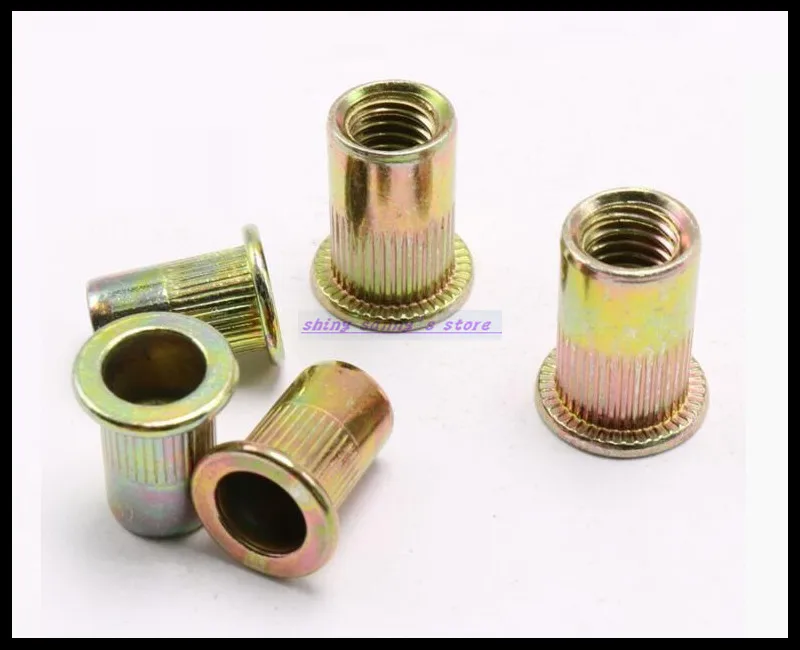 5-40 pcs/Lot Metric Thread M3 M4 M5 M6 M8 M10 M12 Carbon Steel Flat Head Insert Rivet Nut Flat Head Rivet Nut Brand New
5-40 pcs/Lot Metric Thread M3 M4 M5 M6 M8 M10 M12 Carbon Steel Flat Head Insert Rivet Nut Flat Head Rivet Nut Brand New