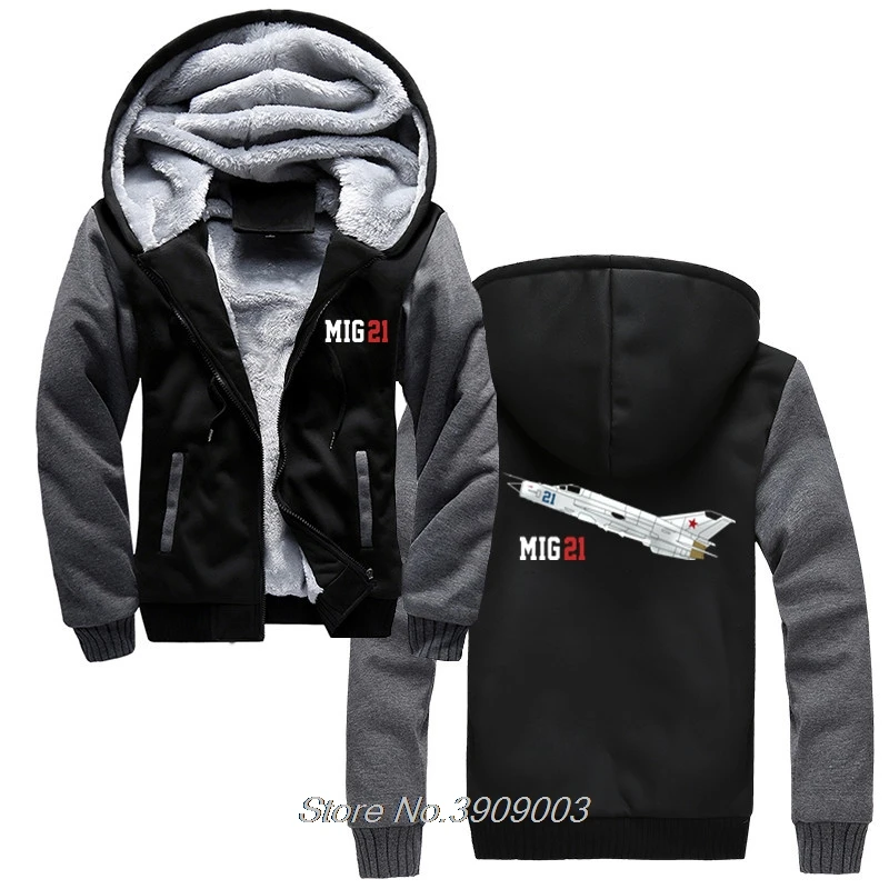 Aeroclassic MiG 21 Aircraft Hoodie Men Thick Zipper Sweatshirts Male Casual Hoody Cool Jacket Tops Harajuku Streetwear
Aeroclassic MiG 21 Aircraft Hoodie Men Thick Zipper Sweatshirts Male Casual Hoody Cool Jacket Tops Harajuku Streetwear
