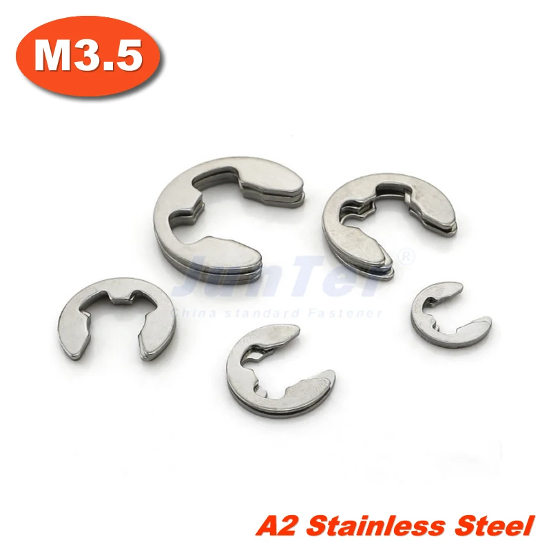 1000pcs/lot DIN6799 M3.5 Stainless Steel A2 E Circlips Retaining Ring For Shafts
1000pcs/lot DIN6799 M3.5 Stainless Steel A2 E Circlips Retaining Ring For Shafts
