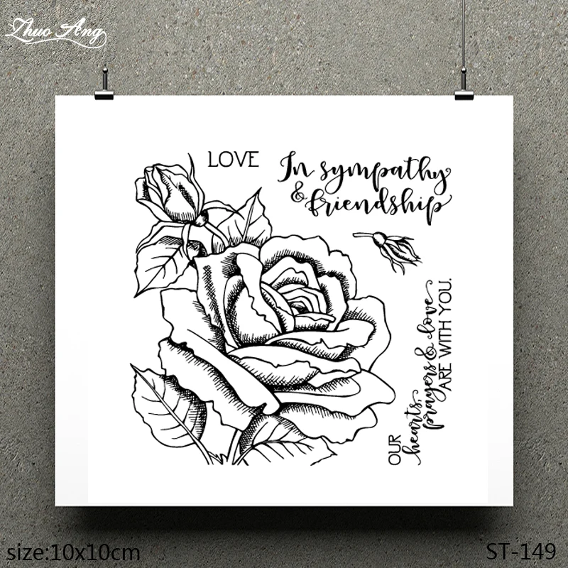 ZhuoAng Bright Flower Pattern Design Clear Stamp / Scrapbook Rubber Stamp / Craft Clear Stamp Card / Seamless Stamp
ZhuoAng Bright Flower Pattern Design Clear Stamp / Scrapbook Rubber Stamp / Craft Clear Stamp Card / Seamless Stamp