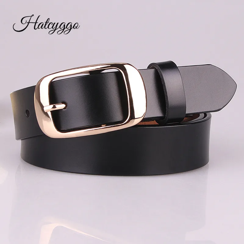 HATCYGGO Luxury Women Belt Genuine Leather High Quality Female Waist Strap Gold Pin Buckle Belts For Women Lady Waistband Hombre
HATCYGGO Luxury Women Belt Genuine Leather High Quality Female Waist Strap Gold Pin Buckle Belts For Women Lady Waistband Hombre