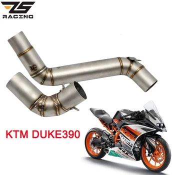 ZS Racing Motorcycle Exhaust Middle Pipe Round Muffler For KTM DUKE125 DUKE200 DUKE250 DUKE390
ZS Racing Motorcycle Exhaust Middle Pipe Round Muffler For KTM DUKE125 DUKE200 DUKE250 DUKE390