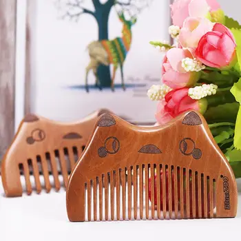 New BlueZOO Portable Cute Cat Head Wooden Anti-static Beard Hair Comb Massage Tool
New BlueZOO Portable Cute Cat Head Wooden Anti-static Beard Hair Comb Massage Tool