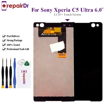 6.0" Lcd Display For SONY Xperia C5 Ultra LCD Touch Screen Digitizer C5 Ultra Display Screen with frame E5506 E5533 E5563 E5553
6.0" Lcd Display For SONY Xperia C5 Ultra LCD Touch Screen Digitizer C5 Ultra Display Screen with frame E5506 E5533 E5563 E5553