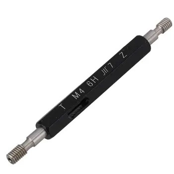 3pcs M4 x 0.7mm Metric 6H Steel Double End Hex Handle Thread Plug Gage Gauge With Case
3pcs M4 x 0.7mm Metric 6H Steel Double End Hex Handle Thread Plug Gage Gauge With Case