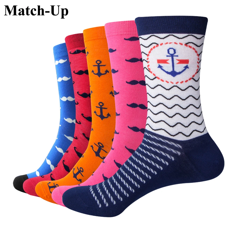 Мужские носки Match-Up, цветные носки в клетку в полоску, мужские носки из чесаного хлопка с бородой, цветные комбинированные носки с крючком
Мужские носки Match-Up, цветные носки в клетку в полоску, мужские носки из чесаного хлопка с бородой, цветные комбинированные носки с крючком