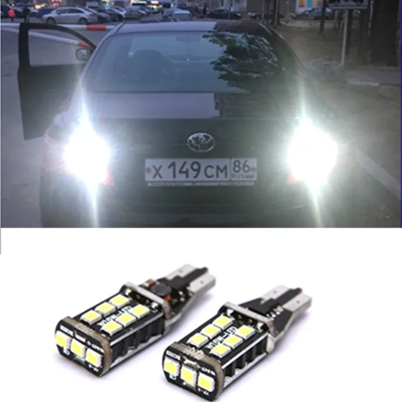 Car LED Canbus White T15 LED Reverse Light W16W 15SMD Back Up Light Rear Lamp For Kia Rio Sportage 2014 K2 K3 K4 K5 Cerato Sore
Car LED Canbus White T15 LED Reverse Light W16W 15SMD Back Up Light Rear Lamp For Kia Rio Sportage 2014 K2 K3 K4 K5 Cerato Sore