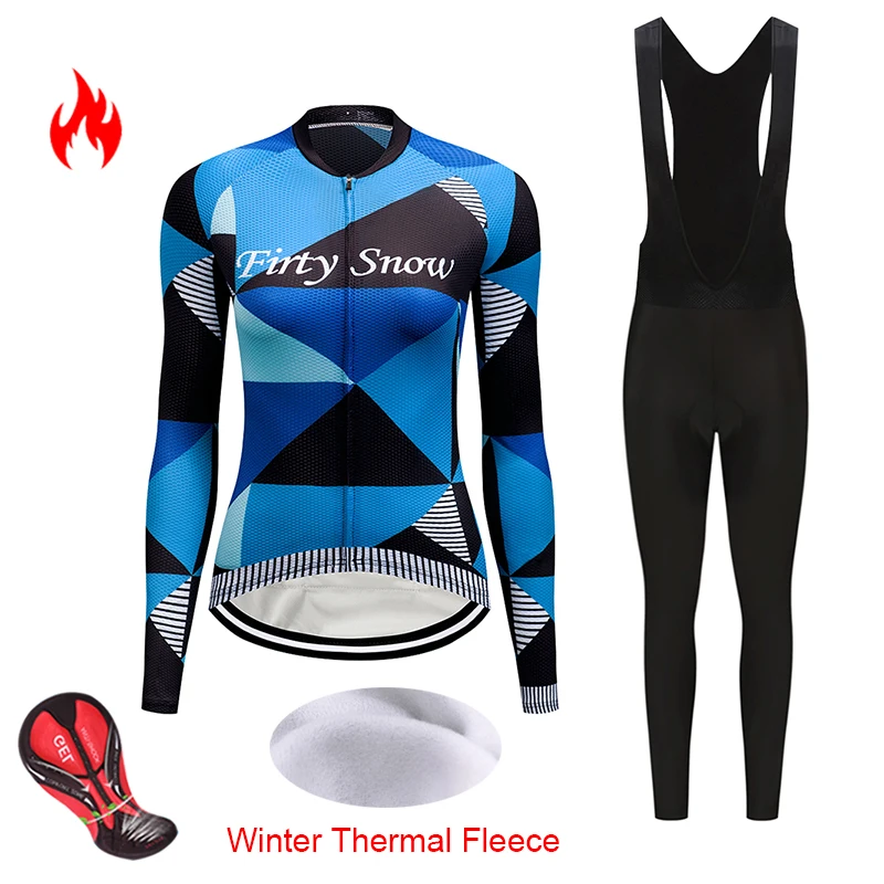 Pro winter 2019 cycling clothing woman's bicycle jersey set thermal fleece Warm bike clothes kit maillot mtb outfit wear suit
Pro winter 2019 cycling clothing woman's bicycle jersey set thermal fleece Warm bike clothes kit maillot mtb outfit wear suit