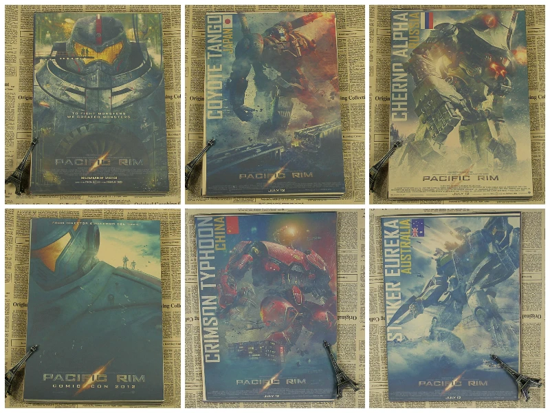 Pacific Rim Poster warrior robot retro design drawings of decorative painting Kraft Movie Poster/wall sticker/Kraft Poster
Pacific Rim Poster warrior robot retro design drawings of decorative painting Kraft Movie Poster/wall sticker/Kraft Poster
