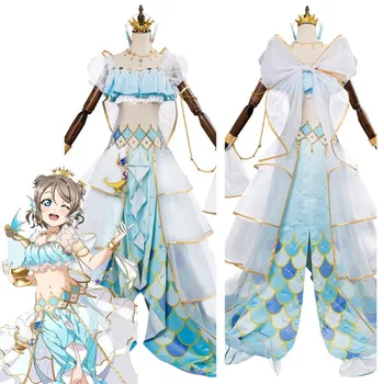 Love Live LoveLive Watanabe You Cosplay Costume Mermaid Awaken Halloween Carnival Costumes For Women Girls Custom Made
Love Live LoveLive Watanabe You Cosplay Costume Mermaid Awaken Halloween Carnival Costumes For Women Girls Custom Made