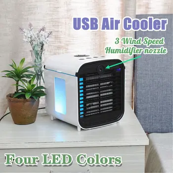 Air Cooler LED Colorful Cooling Fan Air Conditioner Humidifier White Portable 3 Speed Adjustment for Home Office USB Charging
Air Cooler LED Colorful Cooling Fan Air Conditioner Humidifier White Portable 3 Speed Adjustment for Home Office USB Charging