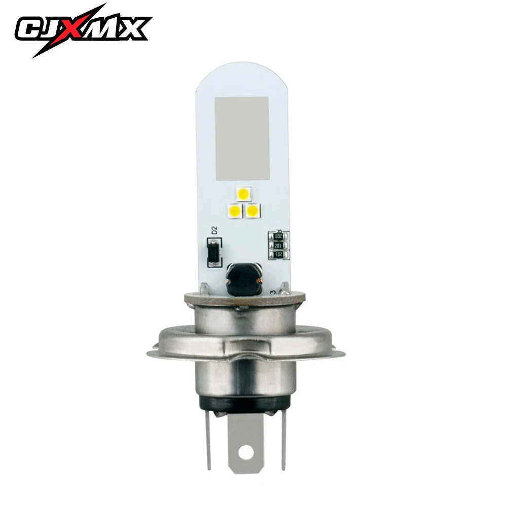 CJXMX H4 LED Motorcycle Headlight Bulbs 6 SMD 1400LM Lamp Scooter Moto Accessories Fog Lights DRL Scooter Front Lamp 12V 6000K
CJXMX H4 LED Motorcycle Headlight Bulbs 6 SMD 1400LM Lamp Scooter Moto Accessories Fog Lights DRL Scooter Front Lamp 12V 6000K