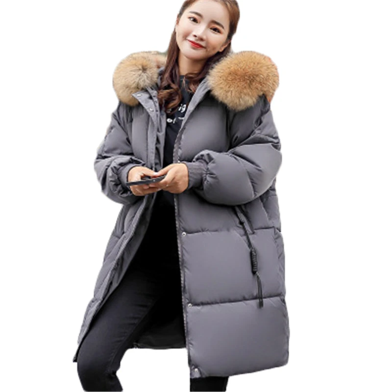 Winter Big Size Female Cotton Outerwear Casual Large Size Women Costumes Thick Long Hoodies Lantern Sleeve Warm Overcoat J621
Winter Big Size Female Cotton Outerwear Casual Large Size Women Costumes Thick Long Hoodies Lantern Sleeve Warm Overcoat J621