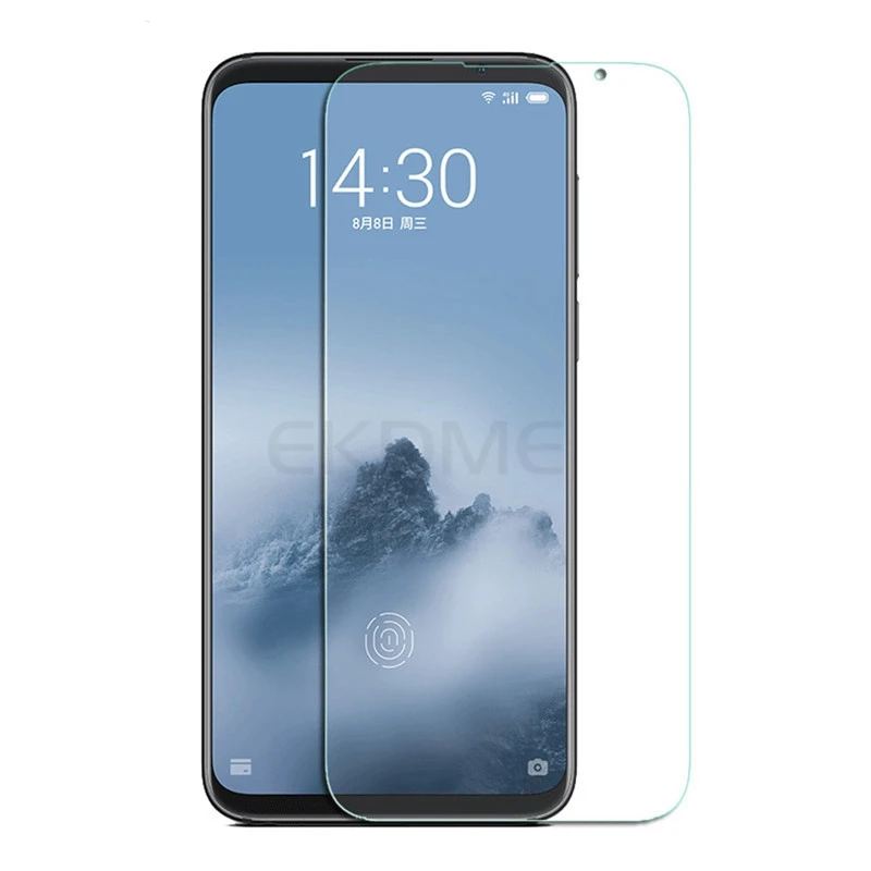 Фото Clear 9H Protective Glass For Meizu 16 Plus 16th Tempered Film 16Plus Screen Protector Toughened | Мобильные телефоны и