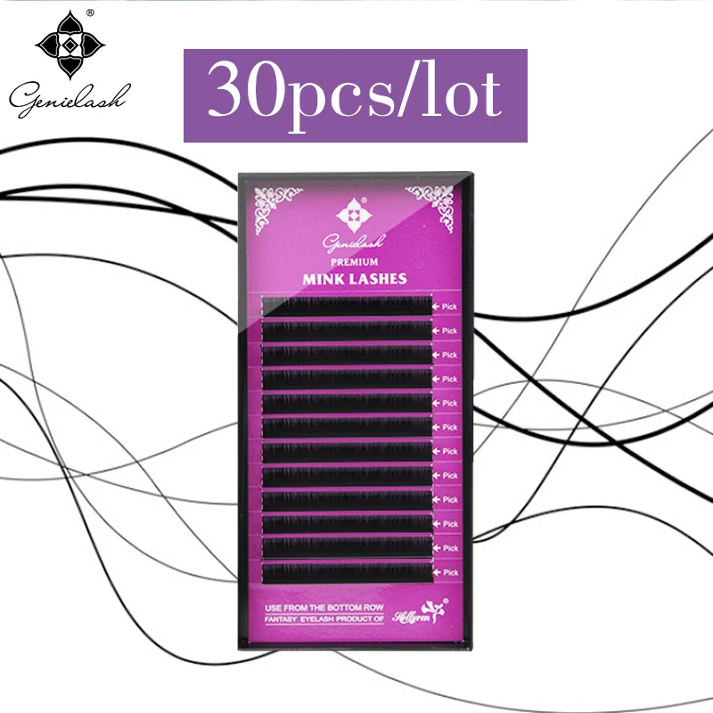 Genielash individual lashes high quality volume eyelash extensions professional makeup use eyelash extension mink eyelashes
Genielash individual lashes high quality volume eyelash extensions professional makeup use eyelash extension mink eyelashes