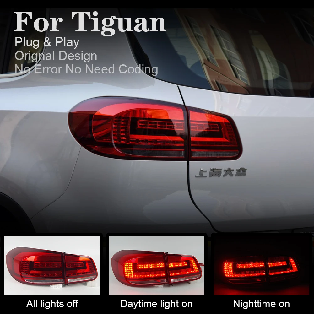 Car Styling LED Tail Lamp for Tiguan Tail Lights 2013-2016 Tiguan LED Tail Light DRL Halogen Turn Signal LED Reverse Rear Fog
Car Styling LED Tail Lamp for Tiguan Tail Lights 2013-2016 Tiguan LED Tail Light DRL Halogen Turn Signal LED Reverse Rear Fog