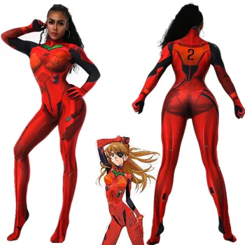 NEON GENESIS EVANGELION Asuka Langley Sohryu Cosplay Costumes 3D Printed Zentai Suit Halloween Catsuit
NEON GENESIS EVANGELION Asuka Langley Sohryu Cosplay Costumes 3D Printed Zentai Suit Halloween Catsuit