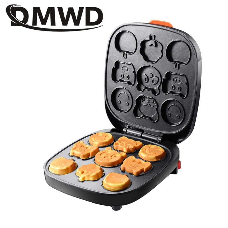 DMWD Automatic Non-stick Electric Cartoon waffle maker muffin pancake maker Mini Crepe Cooker Multifunction children Breakfast
DMWD Automatic Non-stick Electric Cartoon waffle maker muffin pancake maker Mini Crepe Cooker Multifunction children Breakfast
