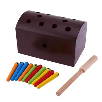 Catch Insect Wooden Case Children Early Childhood Education Wooden Toys Catch Insects Game Baby Toys
Catch Insect Wooden Case Children Early Childhood Education Wooden Toys Catch Insects Game Baby Toys