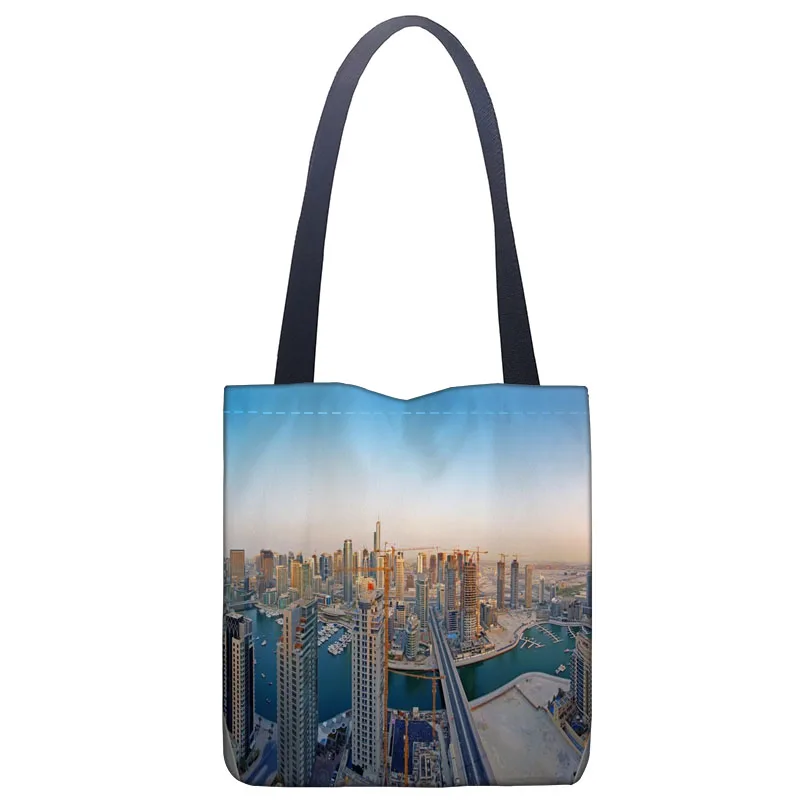 Custom Dubai Handbag Print Canvas Fabric Tote Bag Customized Eco Bags Single Shoulder Bag Custom Made Shopping Bags
Custom Dubai Handbag Print Canvas Fabric Tote Bag Customized Eco Bags Single Shoulder Bag Custom Made Shopping Bags