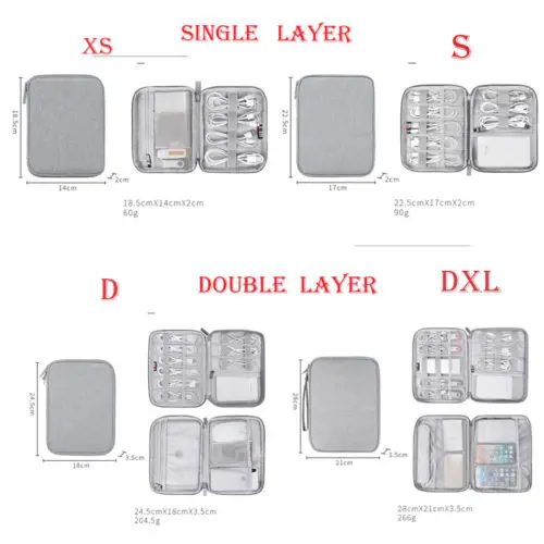 Waterproof Travel Storage Bag Electronics USB Charger Case Data Cable Organizer Storage Bags
Waterproof Travel Storage Bag Electronics USB Charger Case Data Cable Organizer Storage Bags