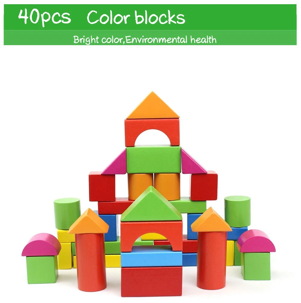 40pcs Wooden Grain Bricks Wholesale Children Intelligence Puzzle Baby Assembling Large Wooden Educational Basic Stacking Toys
40pcs Wooden Grain Bricks Wholesale Children Intelligence Puzzle Baby Assembling Large Wooden Educational Basic Stacking Toys