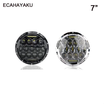 ECAHAYAKU Led Headlight driving lamp 7 Inch 75W Round Bulb High or Low beam waterproof for Motorcycle Jeep JK Land Rover Harley 
ECAHAYAKU Led Headlight driving lamp 7 Inch 75W Round Bulb High or Low beam waterproof for Motorcycle Jeep JK Land Rover Harley