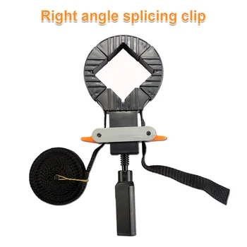 Rapid Corner Clamp Band Strap Holder Right Angle Fixing Clamp for Picture Frame Drawer Woodworking PAK55
Rapid Corner Clamp Band Strap Holder Right Angle Fixing Clamp for Picture Frame Drawer Woodworking PAK55