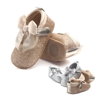 Spring Summer Baby Girl Sequin Bow Knot Princess Shoes Infant Toddler Soft Anti-slip Sole Crib Shoes Newborn Baby First Walkers
Spring Summer Baby Girl Sequin Bow Knot Princess Shoes Infant Toddler Soft Anti-slip Sole Crib Shoes Newborn Baby First Walkers