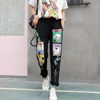 Tide brand 2019 new printing heavy handmade sequins rib foot casual pants fashion personality cartoon pattern pants
Tide brand 2019 new printing heavy handmade sequins rib foot casual pants fashion personality cartoon pattern pants